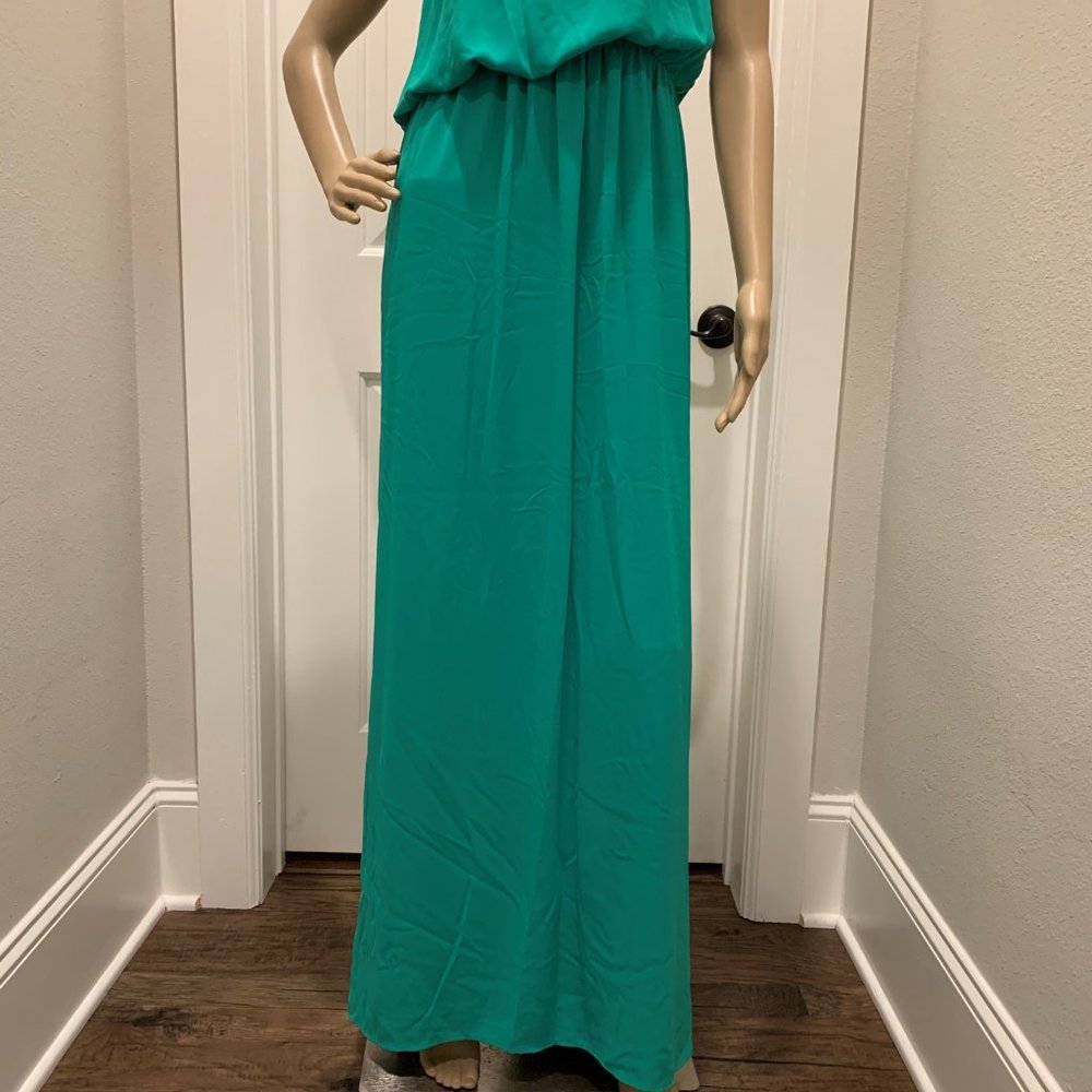 EXPRESS STRAPLESS MAXI DRESS - Picture 3 of 5